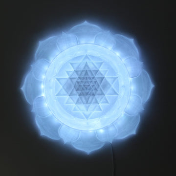 Sri Yantra Presence Light Sculpture (25 in/65 cm)
