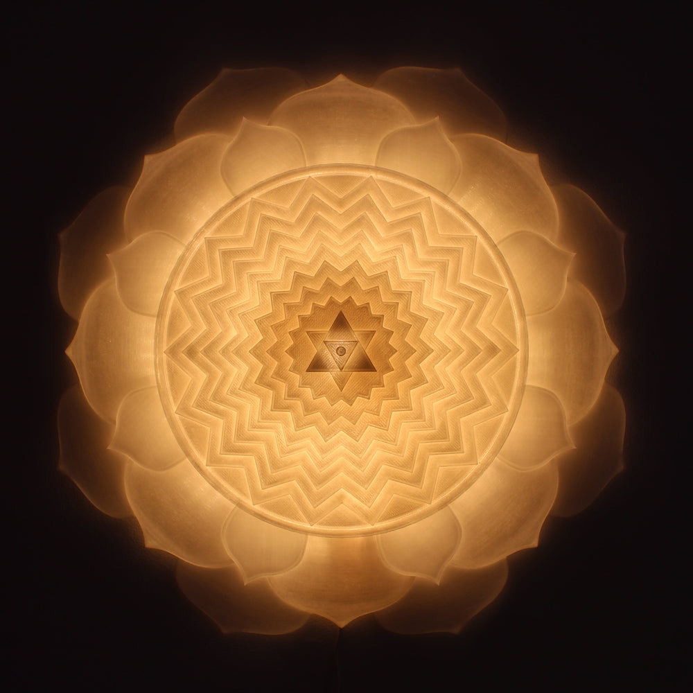 Heart of Shiva Radiant Presence Light Sculpture (28-in/71-cm)